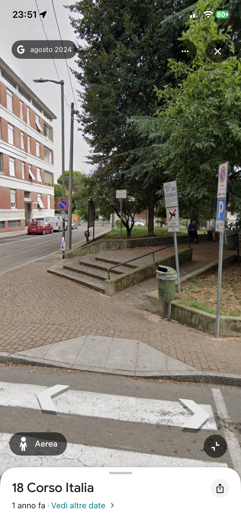 rail in discesa