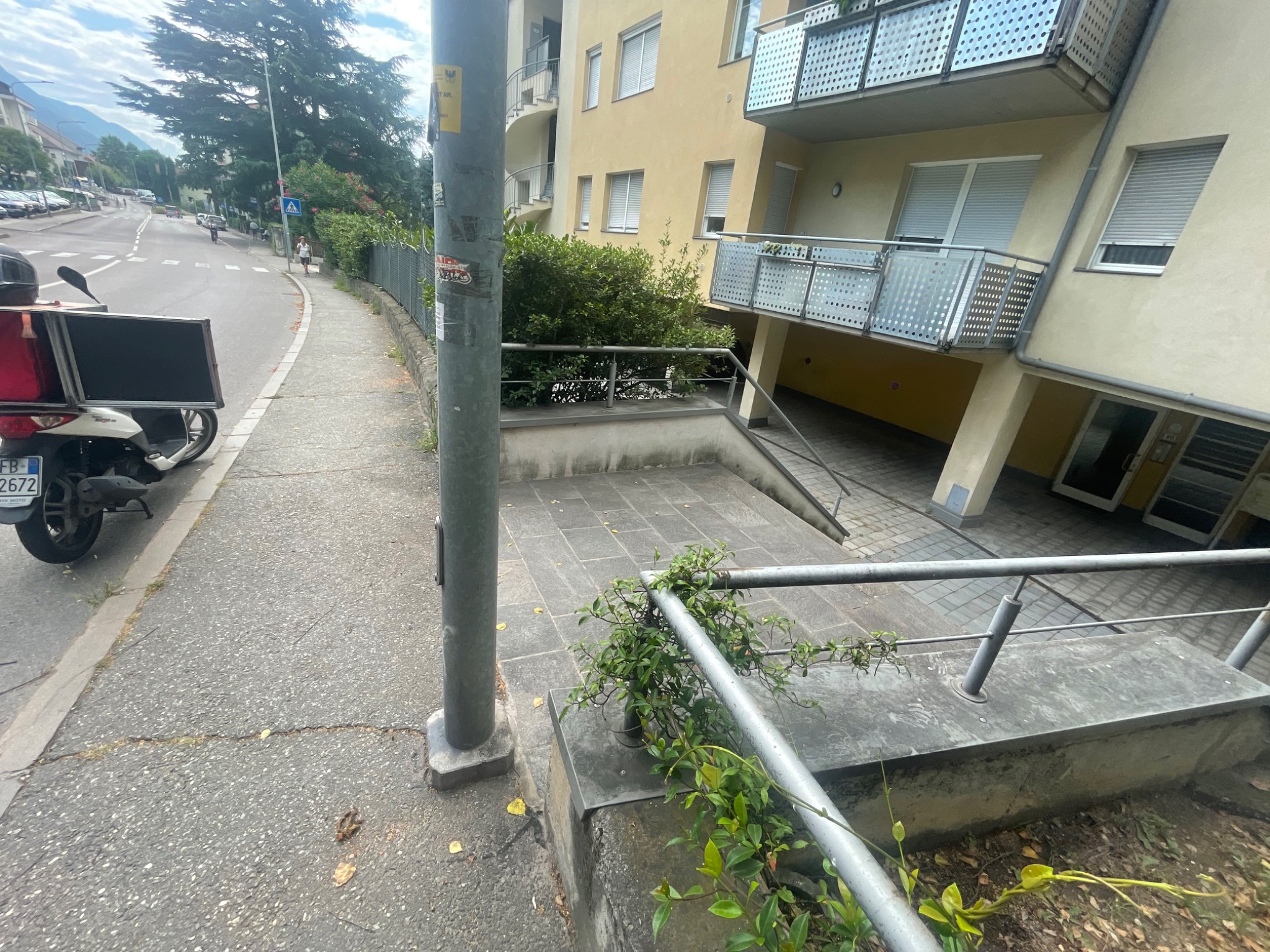 Railone in discesa