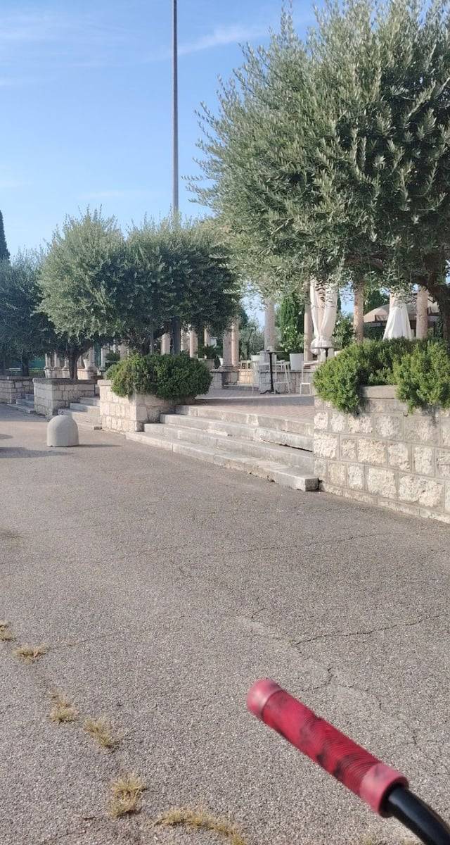 Serie gradinate santuario del frassino, peschiera del Garda