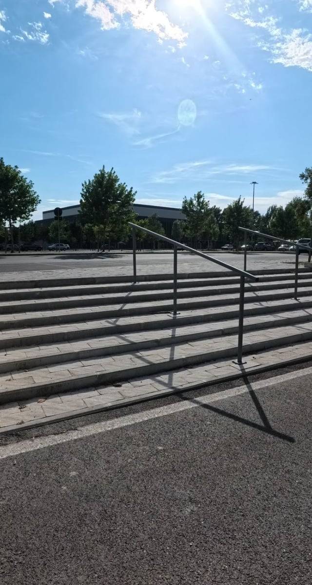 Mini stair set with rail